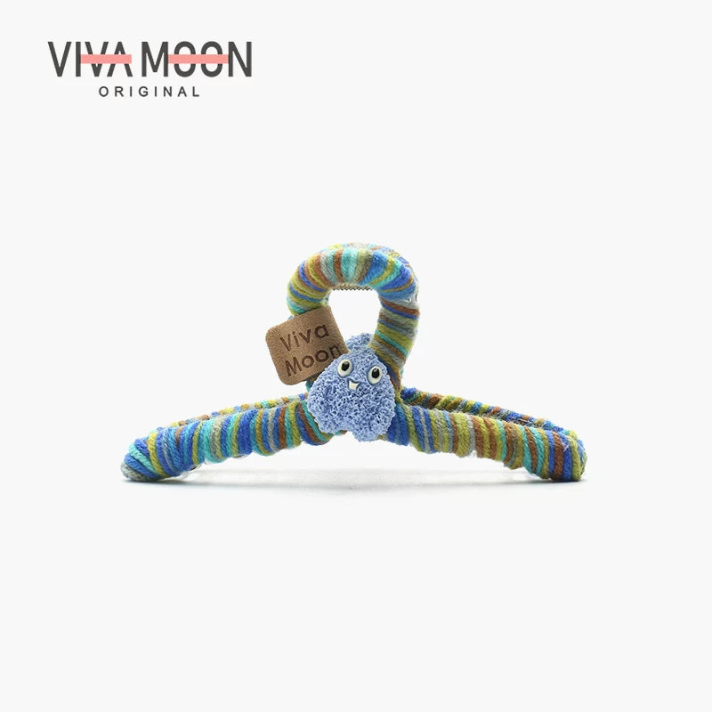 Koreya üslubunda şirin bala caynaq sancağı, sevimli və sadə iplik saç sancağı, böyük ölçülü, başın arxası üçün, yuxarı baxan saç sancağı, payız və qış saç aksesuarı.