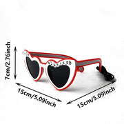 LED Newlywed Glasses Wedding Party Bridal Shower Bride T