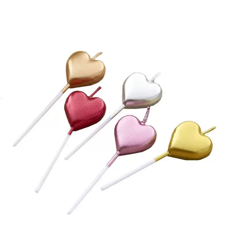 Romantic Heart Star Shaped Valentine's Day Birthday Wedding