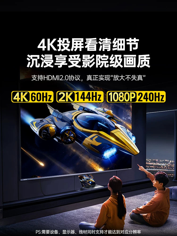 Greenlink Typec to HDMI kabeli dişi 4K HD video adapter MacBook/mini Apple 17 Huawei Thunderbolt 4 displey çeviricisi üçün uyğun mobil telefon bağlantısına USBC interfeysi
