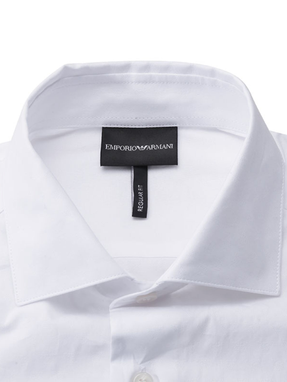 EA Armani New Kişi Pambıq Rəsmi İş Uzunqol Köynək 6D1C86 1K6CZ