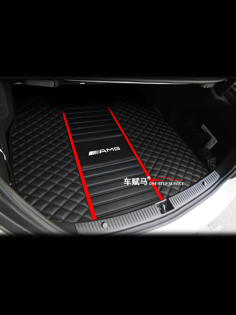 Mercedes-AMG CLA45 Xüsusi CLA35 Baqaj Döşəməsi, A45 Modifikasiya edilmiş Suya Davamlı Orijinal Stil GLA45 Quyruq Qutusu Döşəməsi