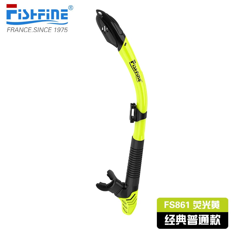 Fransız pulsuz üzgüçülük məşqi ön respirator avadanlığı dərin snorkeling Sambo sualtı dalğıc tam quru nəfəs borusu