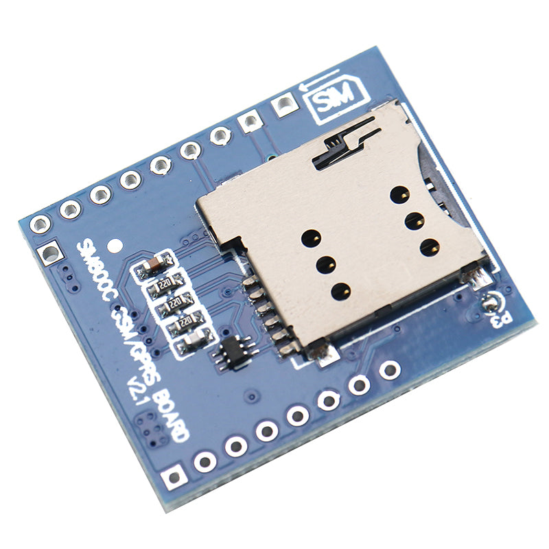 SIM800C GSM GPRS modulu 5V/3.3V TTL Bluetooth və TTS ilə STM32 C51 proqramını uyğunlaşdırır