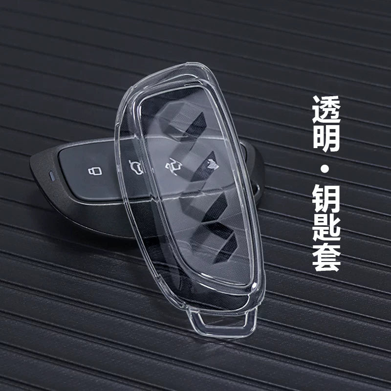 Haver H6 Açar Qapağı İkinci Nəsil və Üçüncü Nəsil H9 Euler M9 Qırmızı Dovşan Toka Böyük Köpək M6 Raptor Çantası Şəffaf Açar Qabıq üçün uyğundur