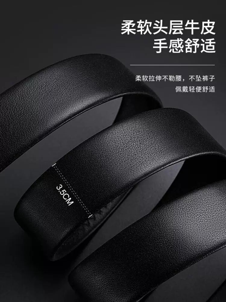 Fala Armani yüksək səviyyəli kişi kəməri, avtomatik toka, dəbli bel kəməri, 2025-ci ilin yeni modeli, əri üçün ad günü hədiyyəsi.