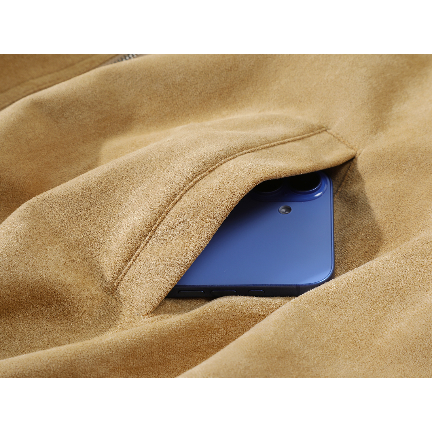 Cholisa Ağ Ördək Aşağı Astarlı Gödəkçə 2026 Payız/Qış Unikal və Super Gözəl Zamşa Palto Qadın Qısa Gödəkçəsi