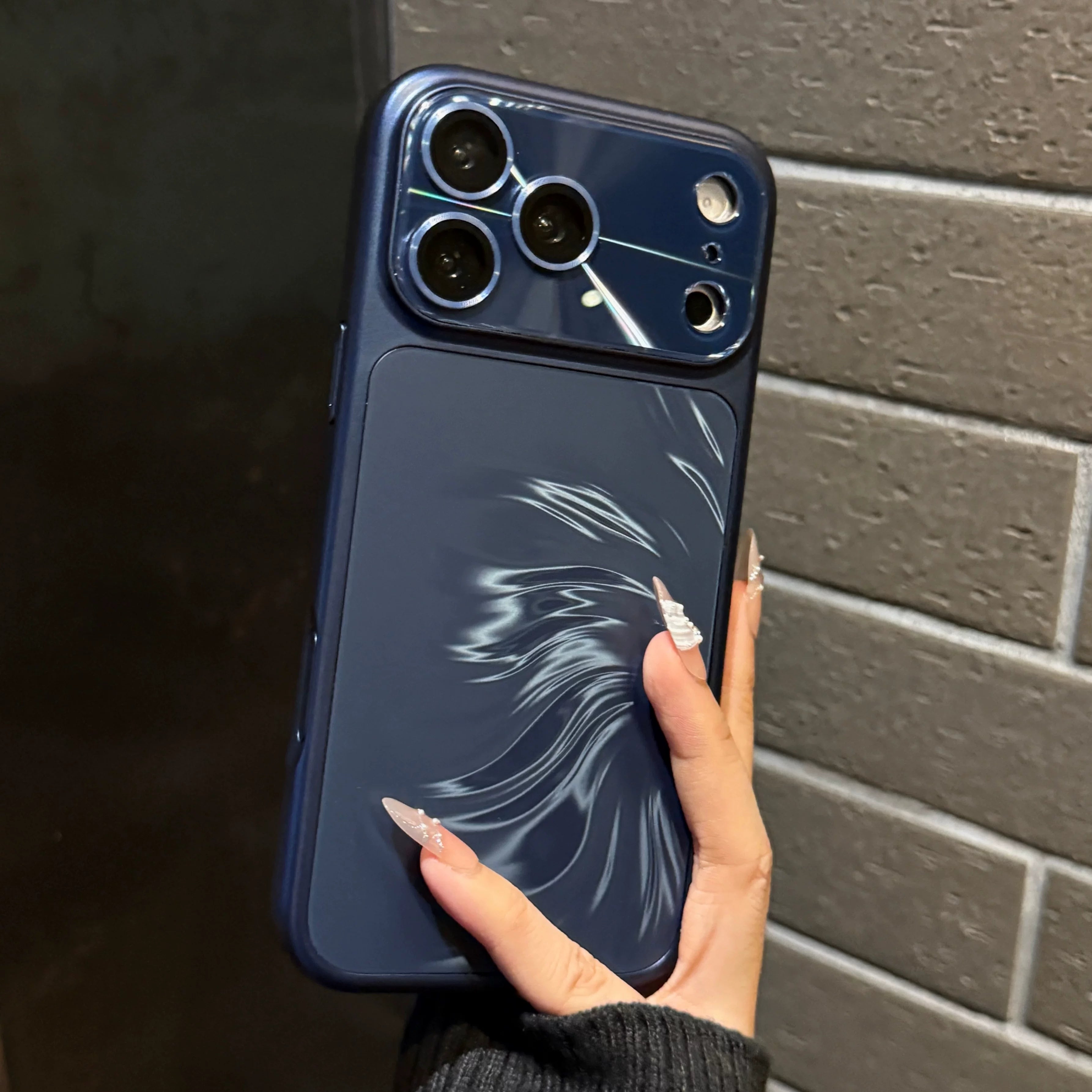 Apple 17promax mobil telefon qutusu üçün uyğundur 16pro yeni iphone15 lazer 14p qadın ins trend 13 böyük pəncərə 12 akril 11 obyektiv hər şey daxil 17 hava düşməyə qarşı 16plus qoruyucu örtük
