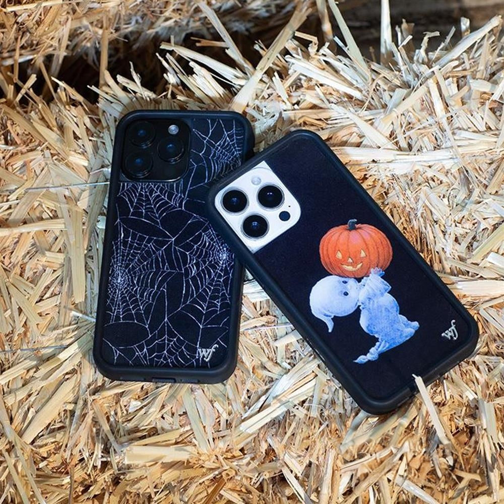 wf mobil telefon qutusu ortaq markalı Itsy Bitsy Spider Apple 17Pro kiçik hayalet Boo mobil telefon qutusu iPhone16/15/14/13ProMax/plus düşməyə qarşı qorunma üçün uyğundur
