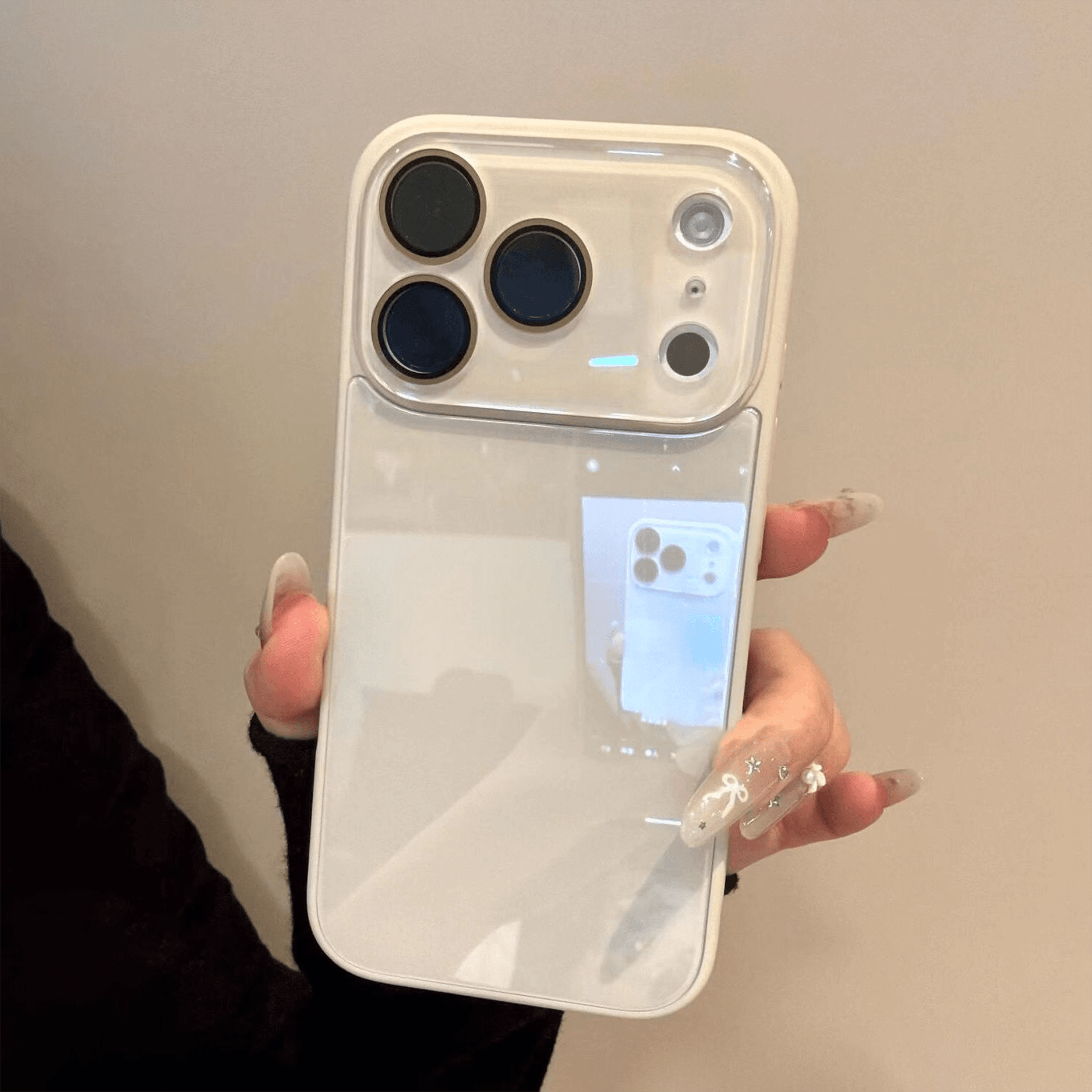Apple iphone mobil telefon qutusu üçün uyğun Macaron buz şüşəsi yeni 17promax yüksək səviyyəli 15 linza filmi ilə 14 cüt düz rəngli 13 lens hər şey daxil 16pro niş kişi və qadın qutusu