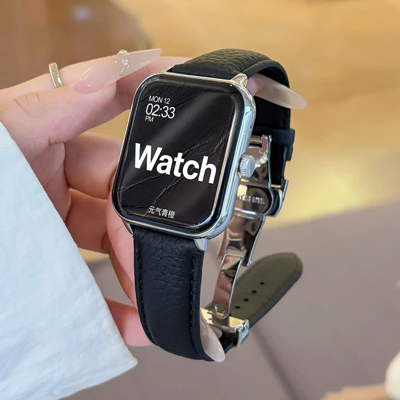 2026 Yeni Qızlar Ağıllı Saat Offline Ödəniş Kəməri İdman Qolbağı Bluetooth Telefon Çoxfunksiyalı Kvadrat Qadınlar