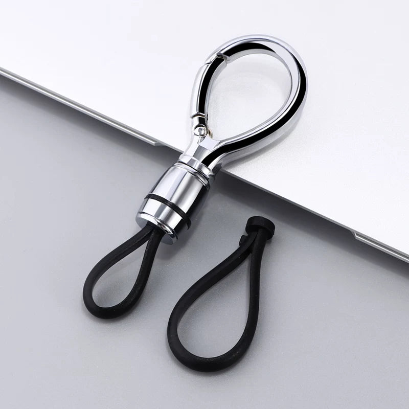 New high-end personalized car key chain waist strap anti-lost key chain car key bag decoration ring