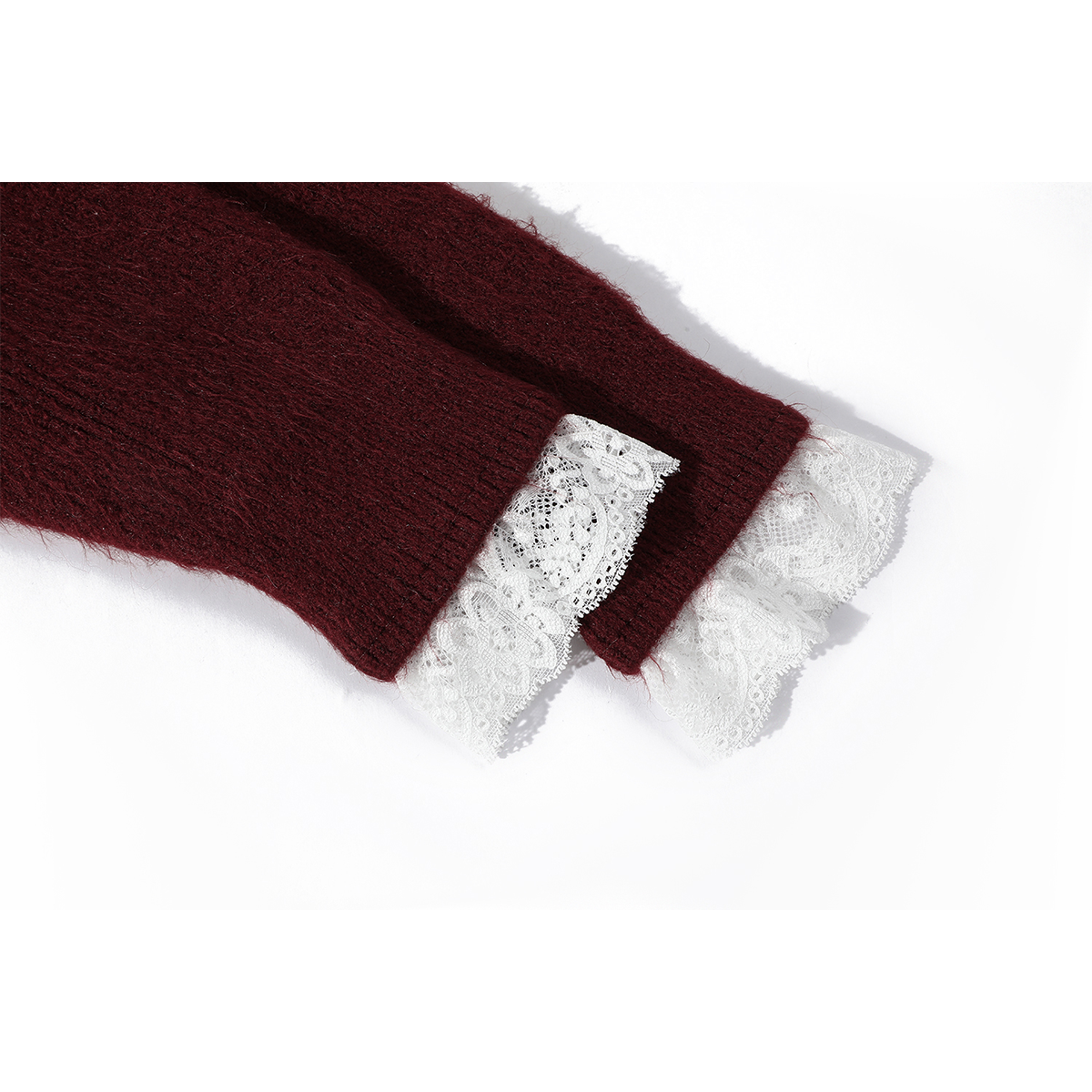 Chola Lisa-nın qadınlar üçün şirin və rahat qırmızı Milad sviteri, payız və qış üçün unikal və gözəl toxunmuş top.