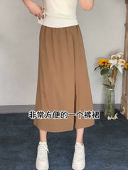 Qadınlar üçün böyük ölçülü yay mövsümündə çox satılan geniş, düz ayaqlı kulotlar, bir az kök qızlar üçün incə, yüksək belli, nəfəs alan A-xəttli gündəlik şalvar