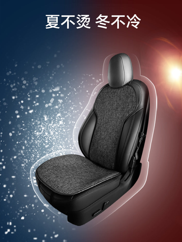 Tesla Model Y/3 Custom Canvas All Season Breathable Seat Cover Interior Modification Model Y Accessories