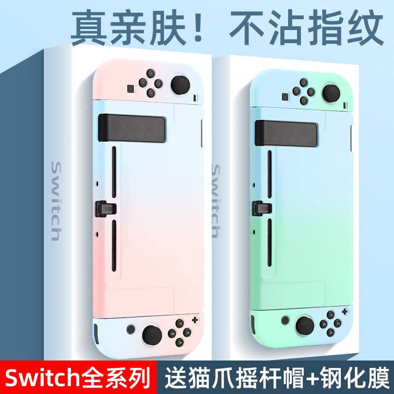 Nintendo ns üçün uyğun BiJiBite açarı qoruyucu qutusu tutacaq örtüyü şəffaf yumşaq qabıqlı silikon qutu Lite sərt qabıqlı keçidli qabıq saxlama çantası oled film aksesuarları