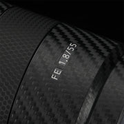 Meibentang Sony 55 F1.8ZA lens qoruyucu filmi SONY Zeiss 55-1.8 karbon fiber stiker 3M üçün uyğundur