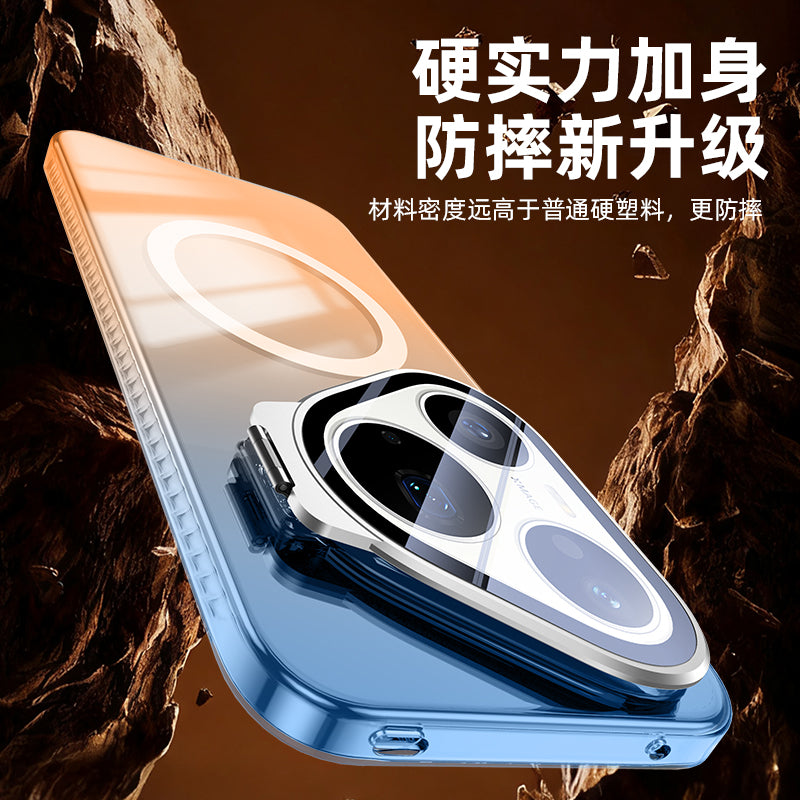 Huawei Pura90promax mobil telefon qutusu, yeni Pura80pro+ gradient şəffaf linza tutacağı, saniyələr ərzində 90max-a dəyişən hərtərəfli qoruyucu örtük, kişilər və qadınlar üçün sadə və təkmil anti-düşmə maqnit udma üçün uyğundur P70 Hui