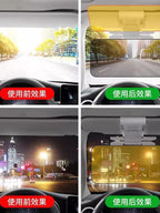 Alman Yüksək Şüa Əleyhinə Avtomobil Təchizatı Avtomobil Günəş Gözlükləri Gündüz və Gecə İki İstifadəli İşıq Qalxanı Parıltı Əleyhinə Göz qamaşdıran Eynəklər