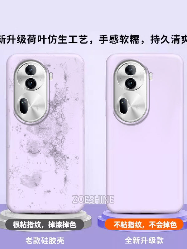 Opporeno11 mobil telefon qutusu üçün uyğundur maye silikon yeni opporeno11pro yüksək səviyyəli hər şey daxil olmaqla düşməyə qarşı Opporeno11pro yumşaq silikon sadə qoruyucu örtük kişilər və qadınlar üçün