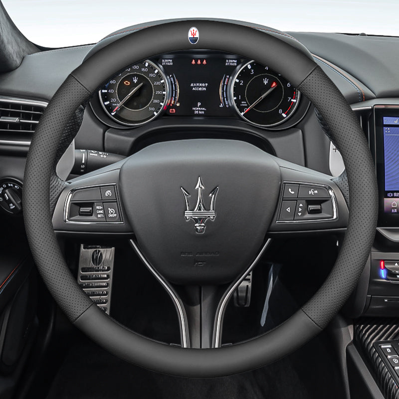 Maserati sükan örtüyü, Ghibli Quattroporte, Levante karbon lifli sükan örtüyü, bütün mövsüm üçün.