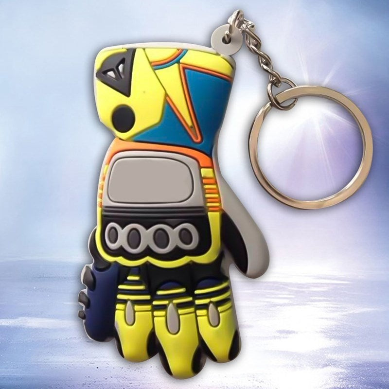 Rezin Əlcəklər Motosiklet Aksesuarları Moto Açar Zəncir Açar Zəncir