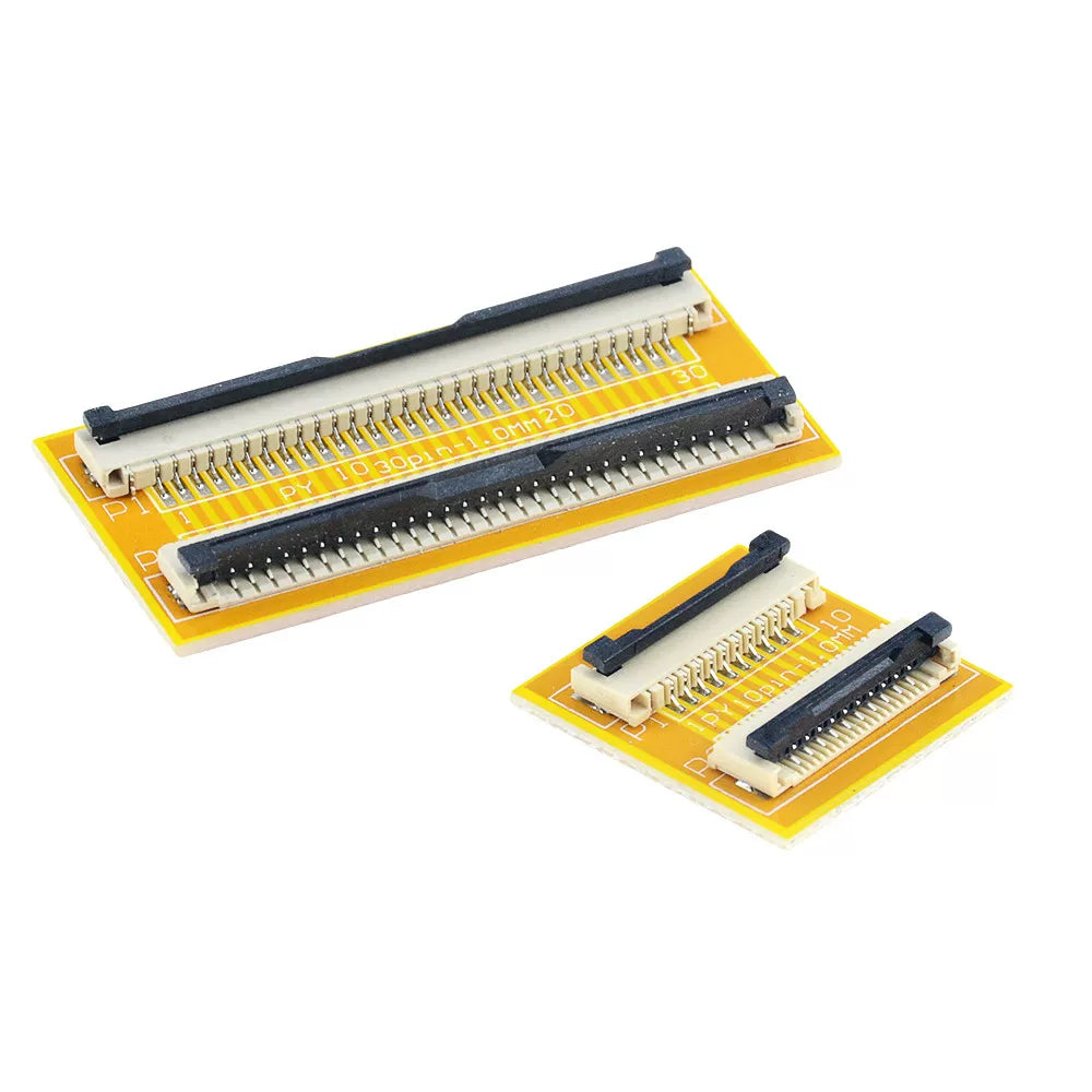 FPC uzatma bazası 10P/24P/30P/40P/50P yumşaq kabel uzatma lövhəsi 0.5/1.0FFC kabel adapteri