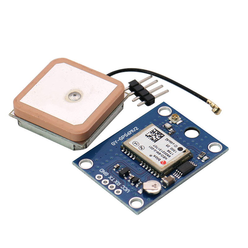 GY-NEO6MV2 yeni uçuş idarəetmə GPS modulu, EEPROM MWC APM2.5 uçuş nəzarəti böyük antennası ilə