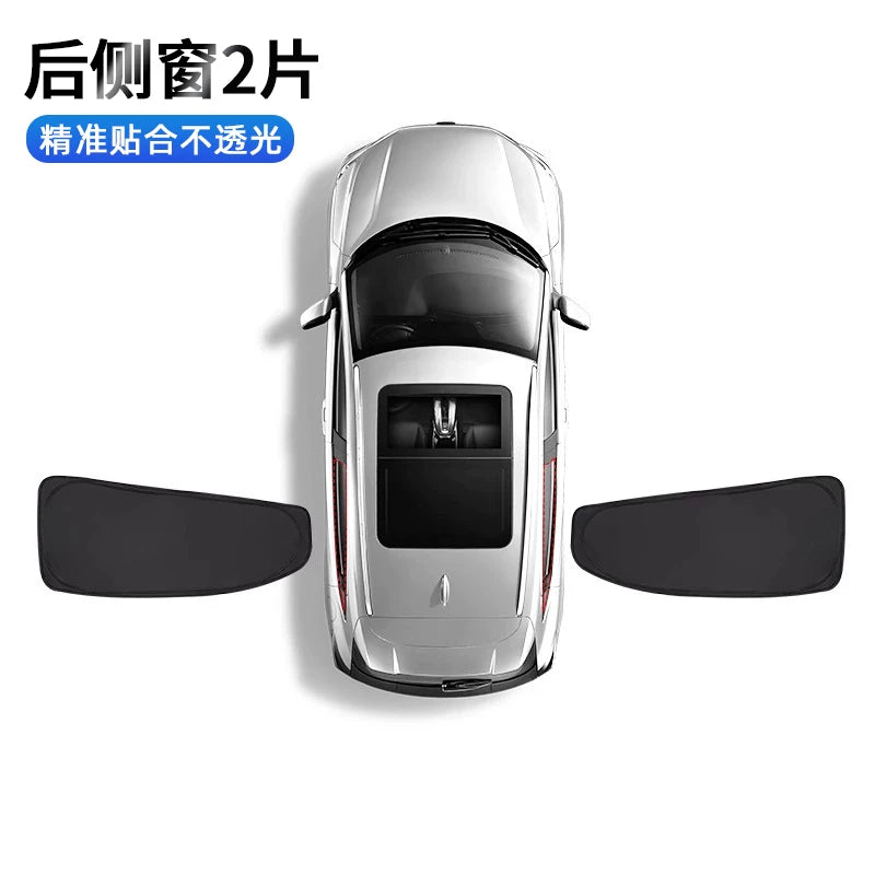 Günəşdən qorunma, istilik izolyasiyası, həşəratların qarşısının alınması, məxfilik, avtomobil pəncərə pərdəsi üçün Chery Exploration 06 avtomobil üçün torlu günəşdən qoruyucu pərdə uyğundur.