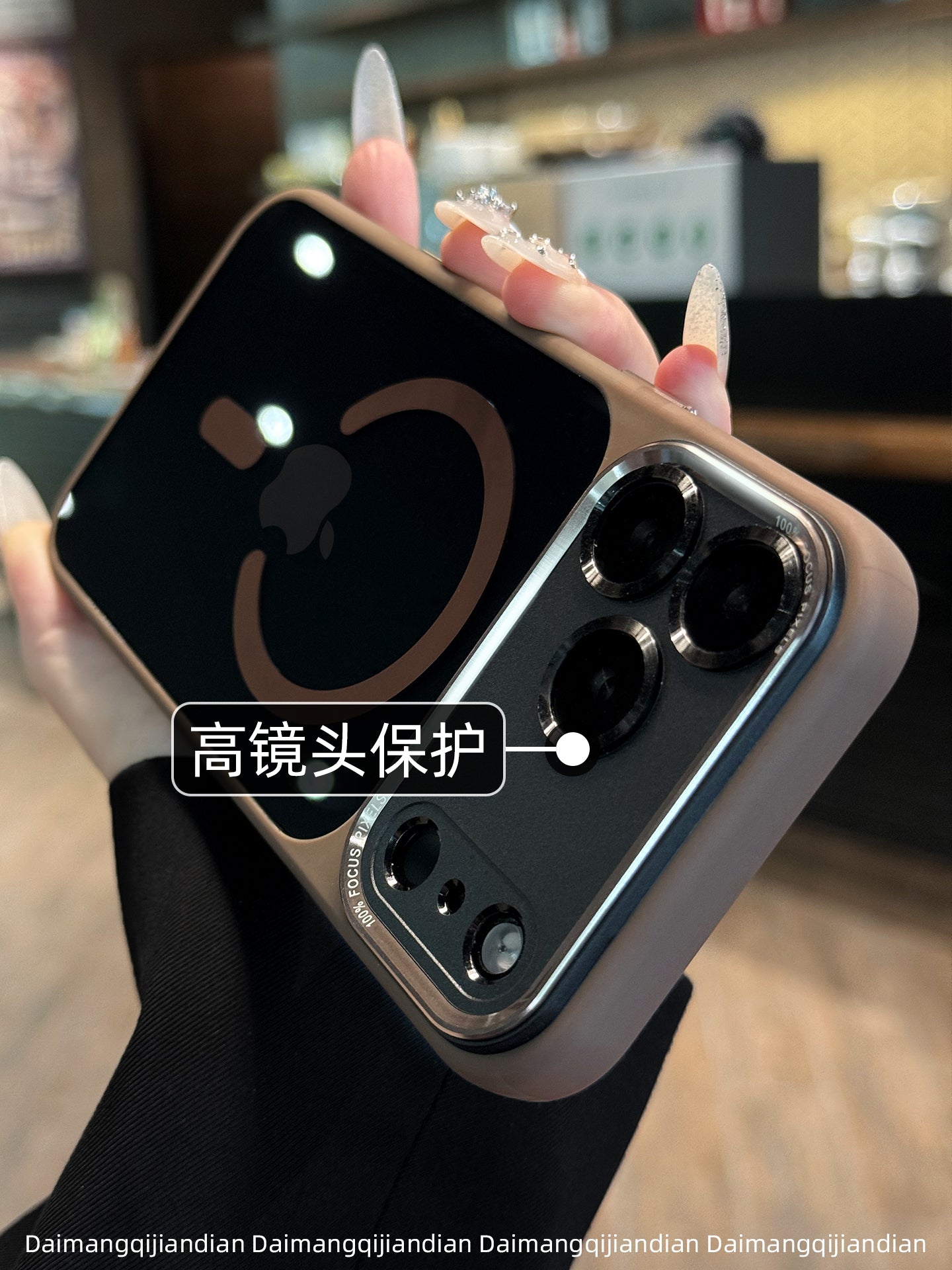 Qabaqcıl şəffaf qara yeni 17 mobil telefon qutusu ip apple 17promax maqnit iphone16pro metal lens 15plus hər şey daxil 14p düşməyə qarşı 13 unikal və yaraşıqlı 12 qadın modeli 11 sadə
