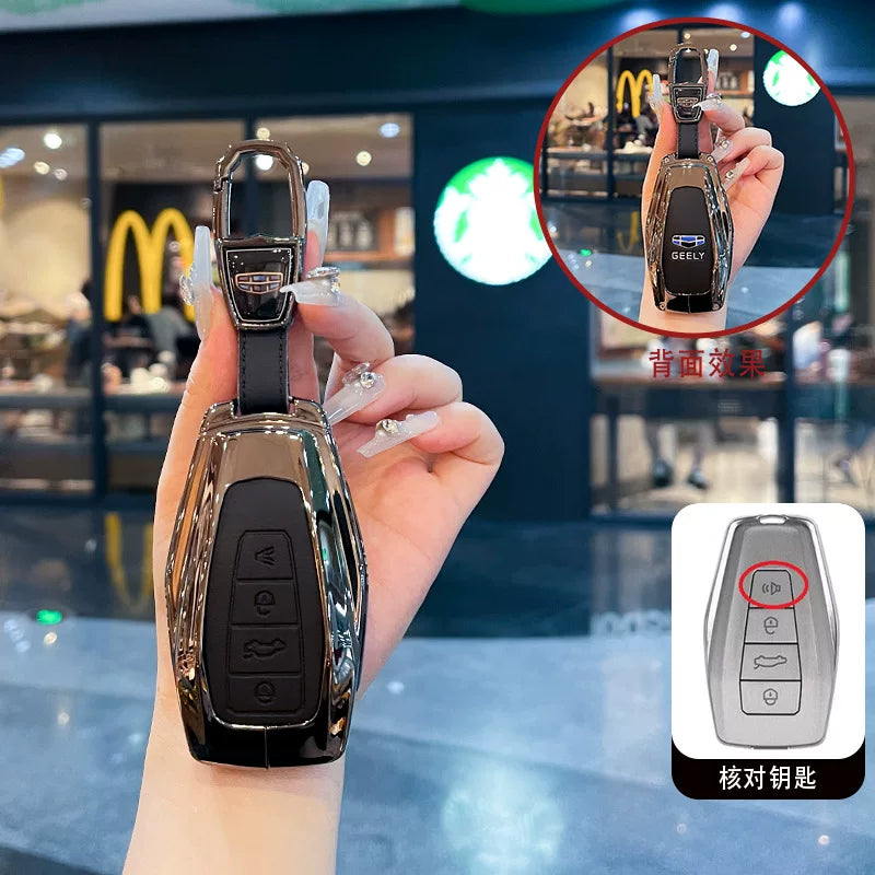 Geely Jiaji açar örtüyü, Geely Haoyue PRO, Xingyue L, Boyue, Binyue, Emgrand və Binrui avtomobil çantası klipləri üçün uyğundur