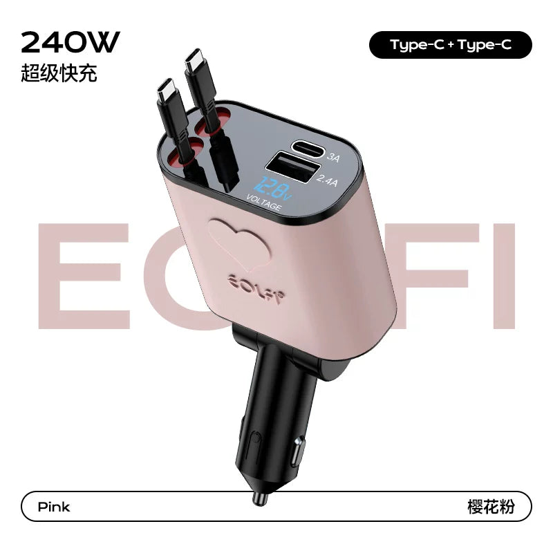 Lynk & Co 06 avtomobil şarj cihazı ilə uyğundur Super Sürətli Şarj 08 EM-P / 03 01/Z10 siqaret alışqanı adapter fişi