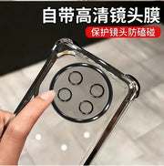 Obyektiv filmi ilə Huawei Enjoy 90 Pro Max mobil telefon qutusu üçün uyğundur, şəffaf Enjoy 90 Plus yeni Enjoy 90 düşməyə qarşı qoruyucu örtük CHZ-AL00 hər şey daxil Ninety Pro qabıq kişi maks qadın