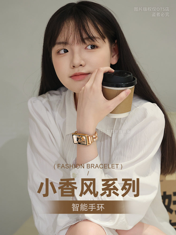 Xiaoxiangfeng Smart Watch Qadın 2026 Yeni Çoxfunksiyalı İdman Qolbaq Pedometri Android iOS Mobil Telefonları üçün Uyğundur