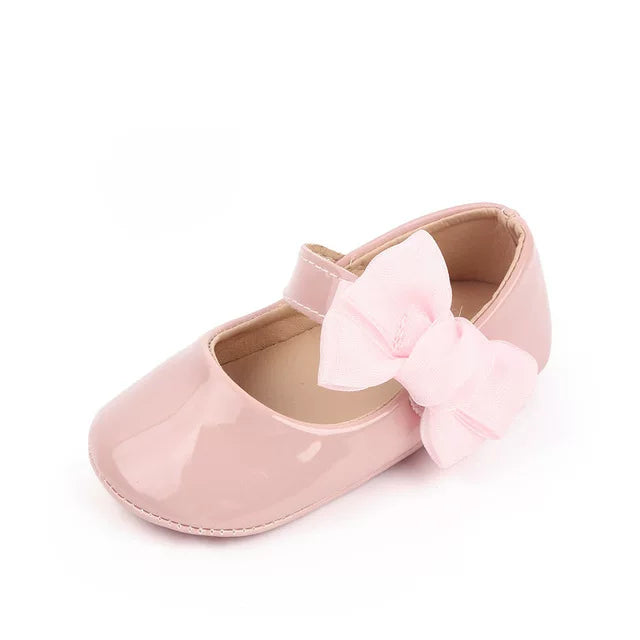 Yeni Doğulmuş Uşaq Ayaqqabıları Oğlan Qız Ayaqqabıları Qız Klassik Bowknot