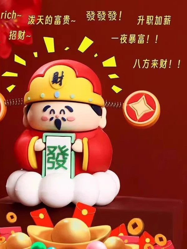 2025 Yeni Avtomobil Sərvət Tanrısı Avtomobil Dekorasiyası Avtomobil Mərkəzi Konsolu Dekorasiyası Uğurlar Uğurlar Bəxt Yelləncəyi Kiçik Sərvət Tanrısı