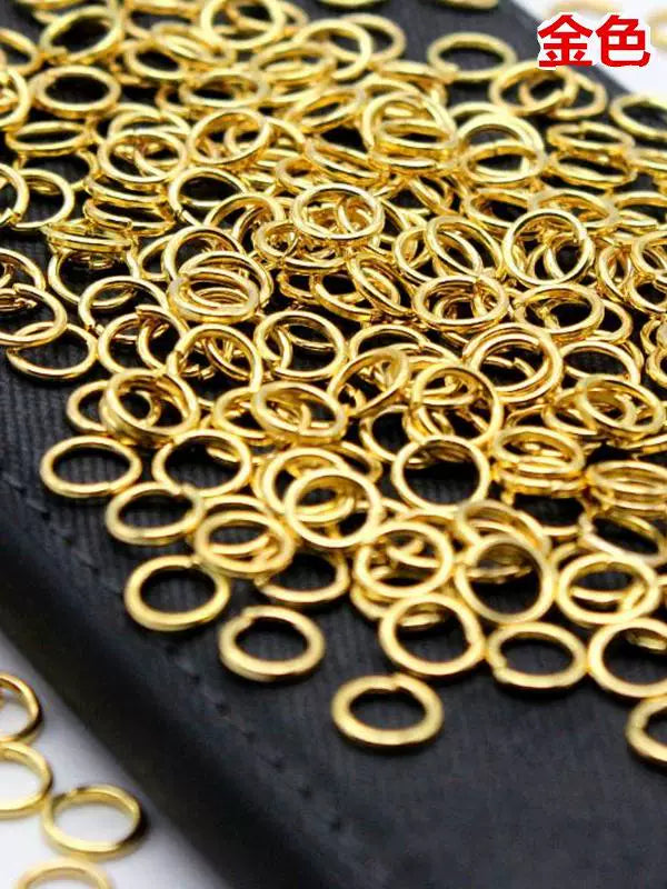 210 4/5/6 mm açıq üzük düz üzük diy əl işi zərgərlik aksesuarları material boyunbağı bilərzik zəncir interfeysi