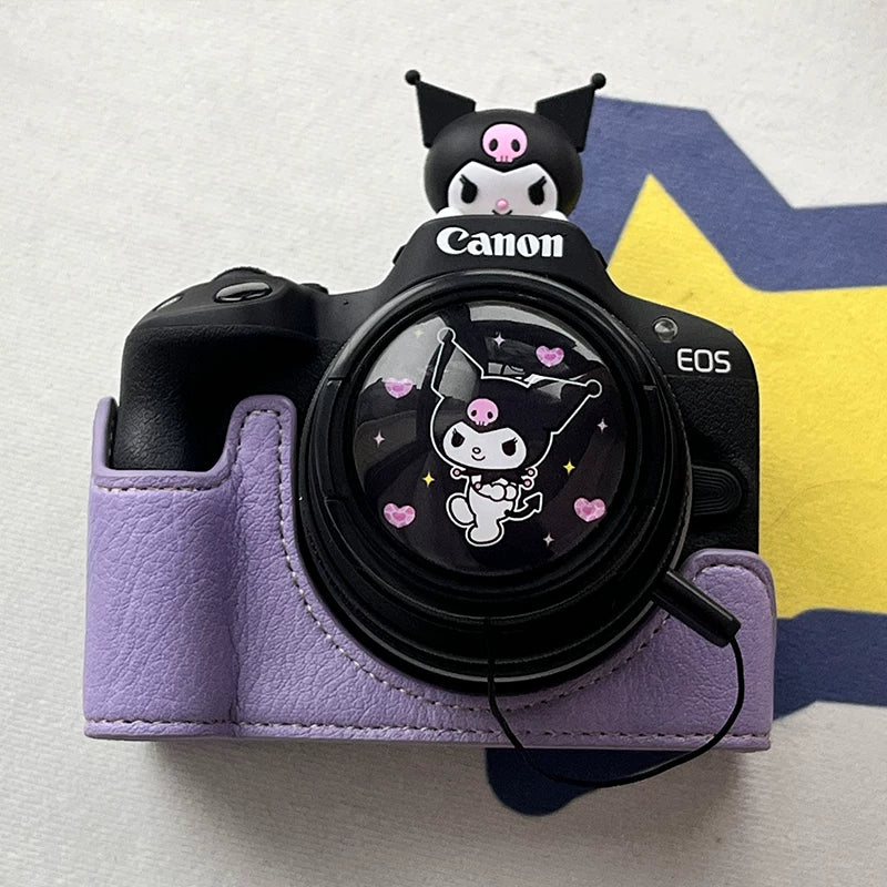 Canon R50 kamera qutusu R10r62r8 qoruyucu qutu R100 baza çantası R6 ikinci nəsil aksesuarları dəri qutu RP r7 üçün uyğundur