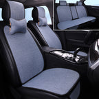 Avtomobil Yastığı Bütün İl Boyu Neytral Kətan Kiçik Bel Yay Nəfəs ala bilən Pambıq Kətan Sürüşməyən Sərin Yastıq Minimalist Oturacaq Örtüsü Oturacaq Yastığı