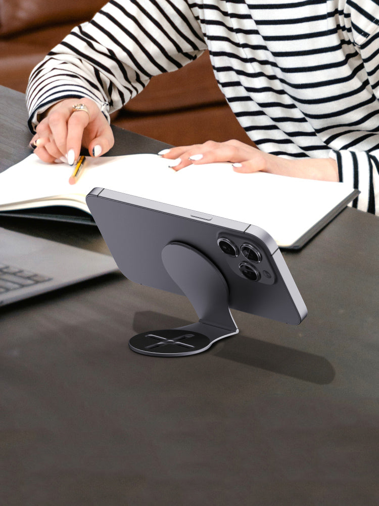 MagSafe maqnit telefon tutacağı, qatlanan, çoxfunksiyalı, ikiqat tənzimlənən, noutbukun yan ekranının fırlanması, Tesla üzən ekran, avtomobil üçün montaj, 16 Pro Max genişləndirmə portu, Apple, Huawei 15