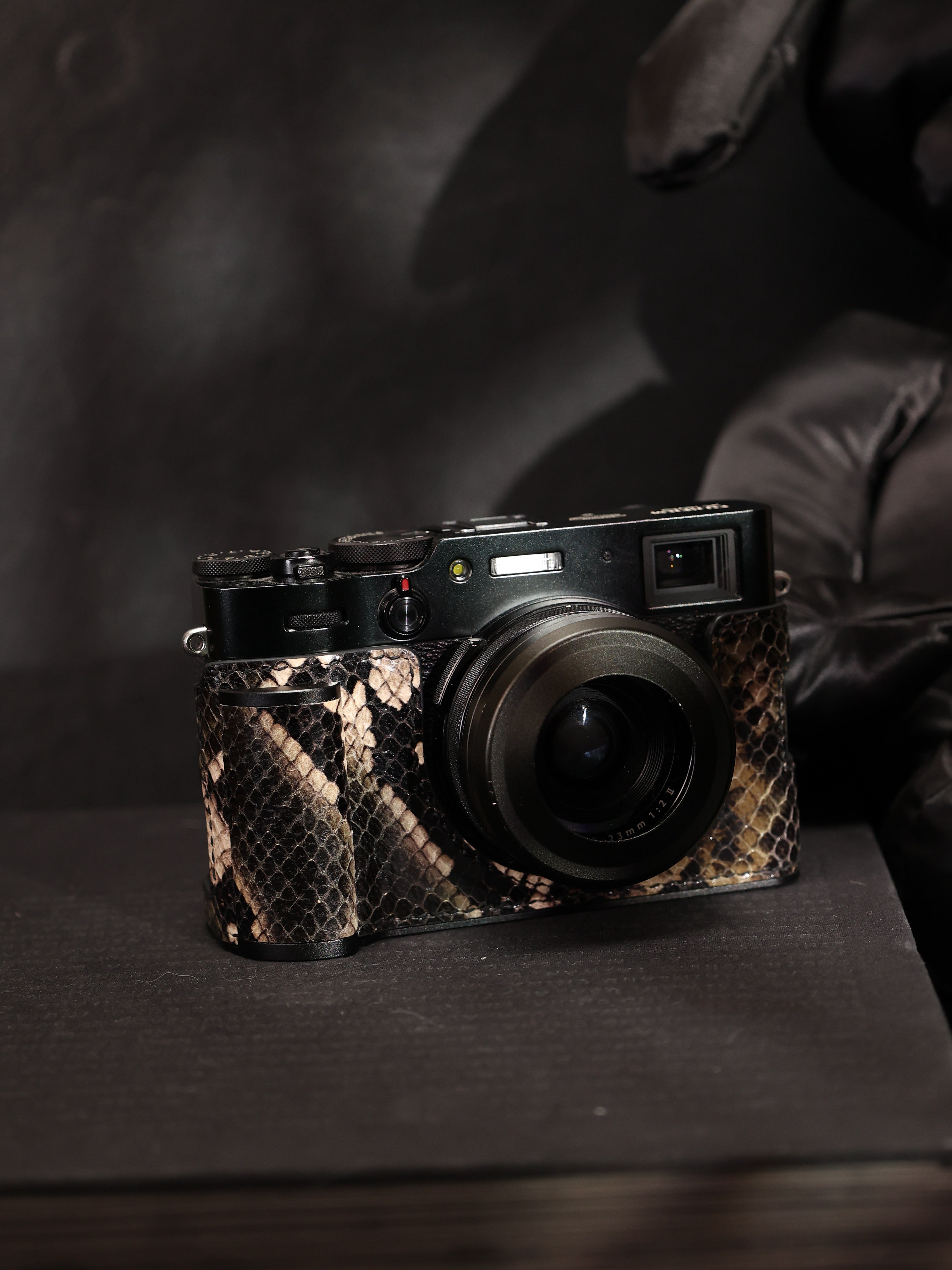 Fuji x100vi/xt50/xe5/xm5/xs20/xt5 üçün kameralı ilan taxıl inək dərisi kamera qoruyucu dəri qutusu