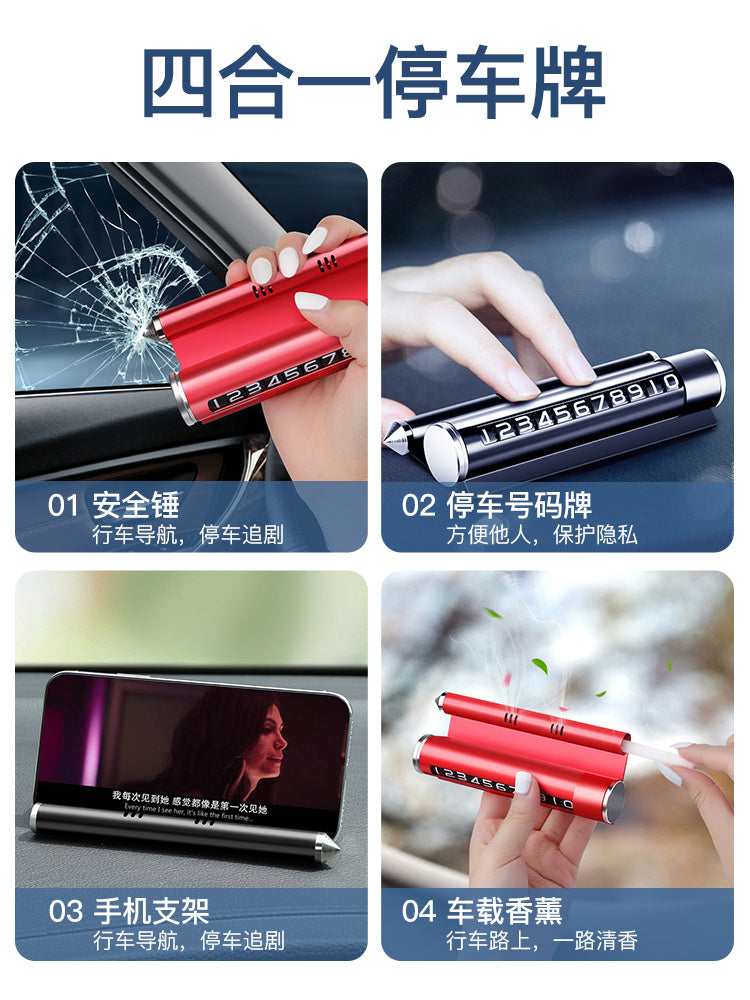 Avtomobil Metal Alaşımlı Dayanma İşarəsi Avtomobil Hərəkət edən Neytral Naviqasiya Ətiri Sınıq Pəncərə Təhlükəsizlik Çəkisi Müvəqqəti Dayanacaq Nömrəsi