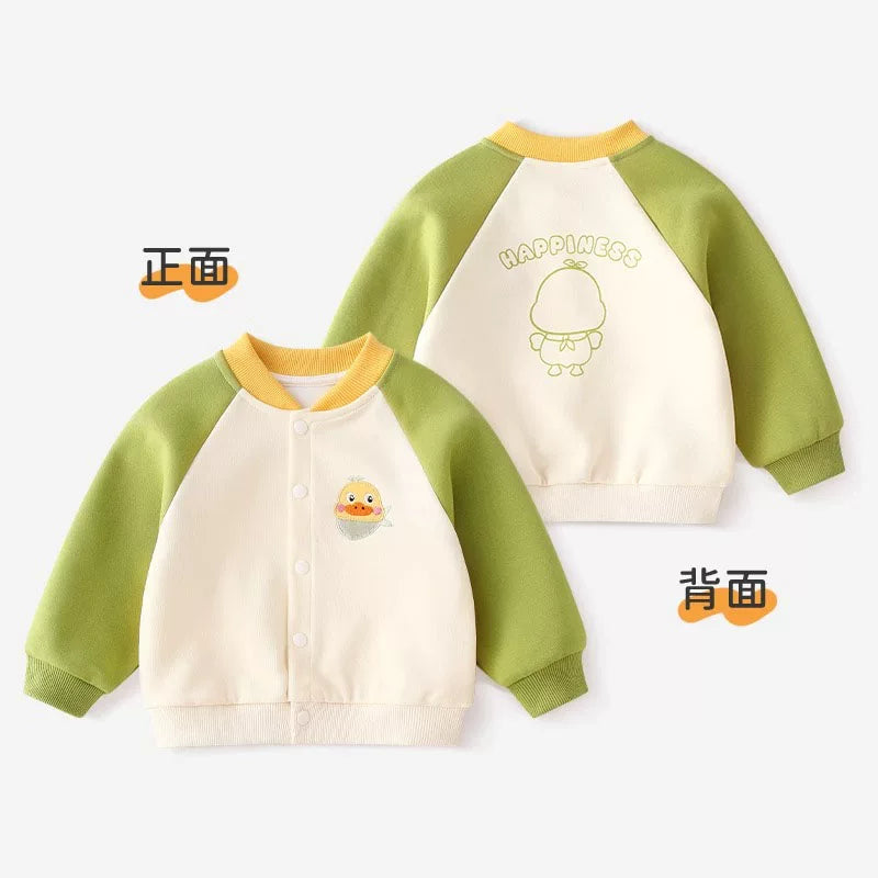 Alman uşaq gödəkçəsi, yeni payız stili, körpə beysbol gödəkçəsi, qızlar üçün erkən payız topu, körpə yaz və payız geyimləri