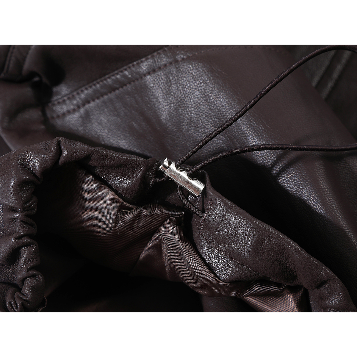 Chola Lisa Street Retro Yaxalıqlı Motosiklet Dəri Gödəkçəsi Qadınlar üçün Sərin və Qəşəng Payız Boş Çoxfunksiyalı Dəri Gödəkçə Top