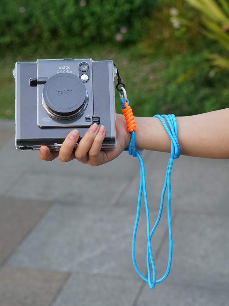 Polaroid üçün uyğundur geniş evo qoruyucu qutu Fuji instax geniş evo dəsti şəffaf qutu geniş evo kristal qutu aksesuarları lanyard kamera çantası saxlama qutusu düşməyə və cızılmaya qarşı