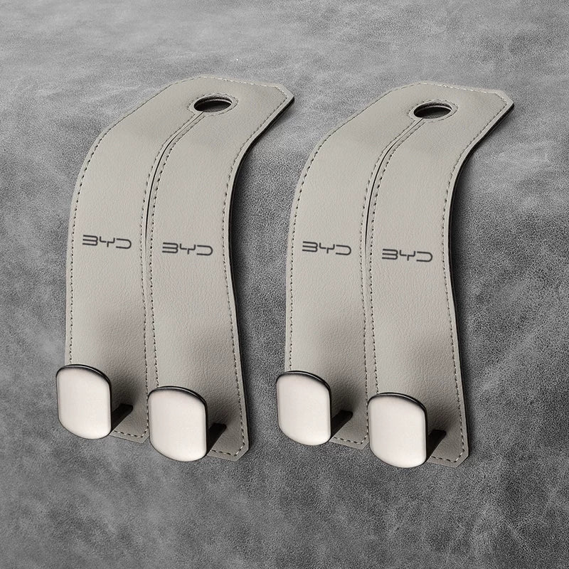 BYD Han/EV Song Tang Qin avtomobil oturacağının arxa qarmaqları, avtomobil salonu aksesuarları üçün uyğundur.