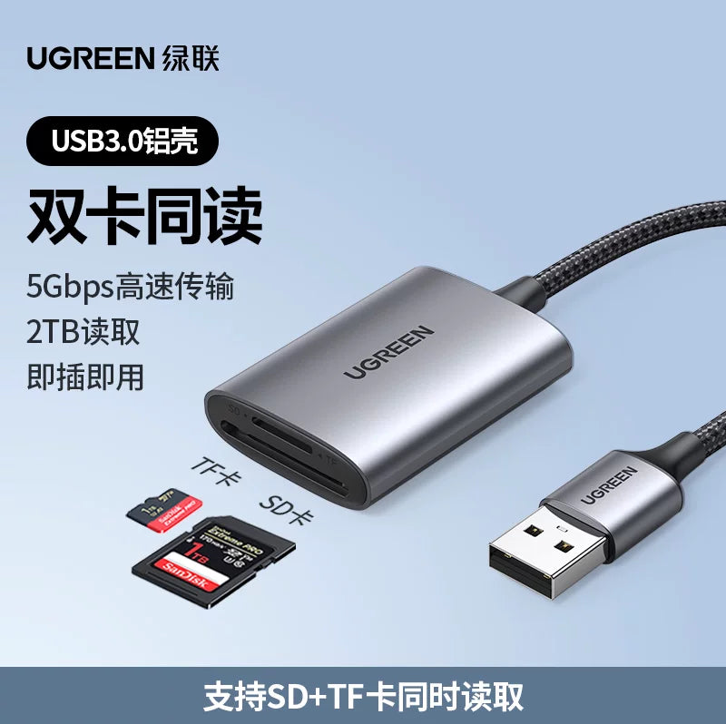Greenlink yaddaş kartı oxuyucusu SD kart genişləndirici dok typec yüksək sürətli kamera bağlantısı USB çoxfunksiyalı mobil telefon TF yaddaşı OTG DJI Apple iPad noutbuk üçün uyğun CCD çevirici