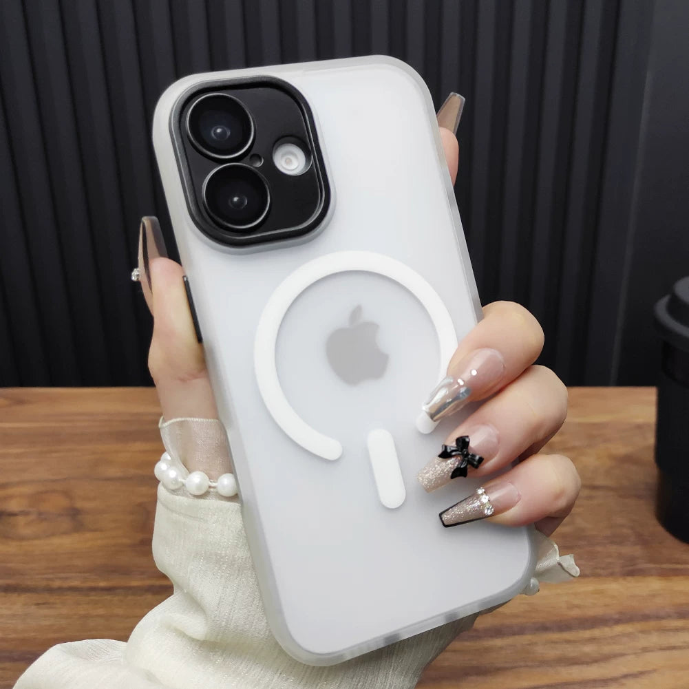 Apple 17ProMax mobil telefon qutusu üçün uyğundur iPhone16 lens filmi 14Plus dəri hiss edən tutqun 13 Maqnit doldurma 12 Yeni stil 15 Hər şey daxil qoruyucu örtük 11 Qaranlıq Gecə Bənövşəyi B68