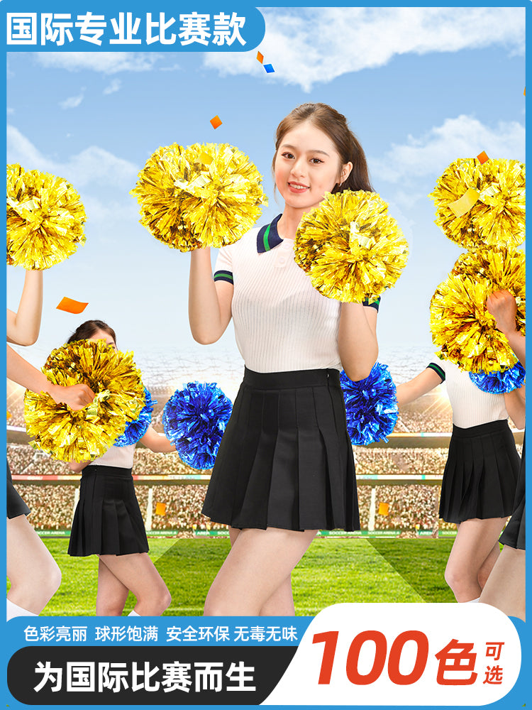 Çiçək topu Çirliderlər Əl Çiçək Topu Çirliderlər Rəqs Tamaşası Çiçək topları Tələbələr Çirliderlər Əl Çiçək Topları