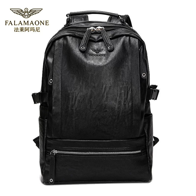 Fala Armani Kişi Səyahət Çantası, Orijinal Dəri, Dəbli Çanta, Gündəlik, Böyük Tutumlu Noutbuk Çantası, Hədiyyə kimi Mükəmməl